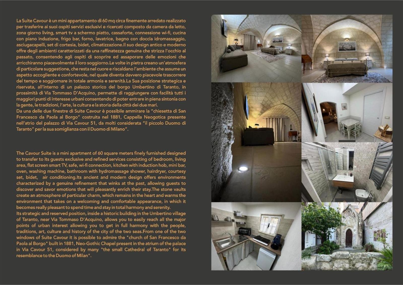 Suite Cavour Luxury Home Taranto Eksteriør bilde